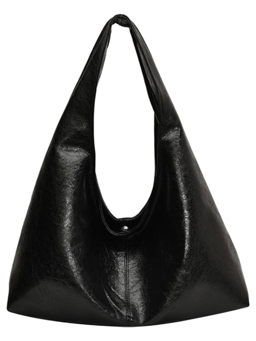 Large Slouchy Hobo Bag Faux Leather Work Tote for Women with Laptop Sleeve